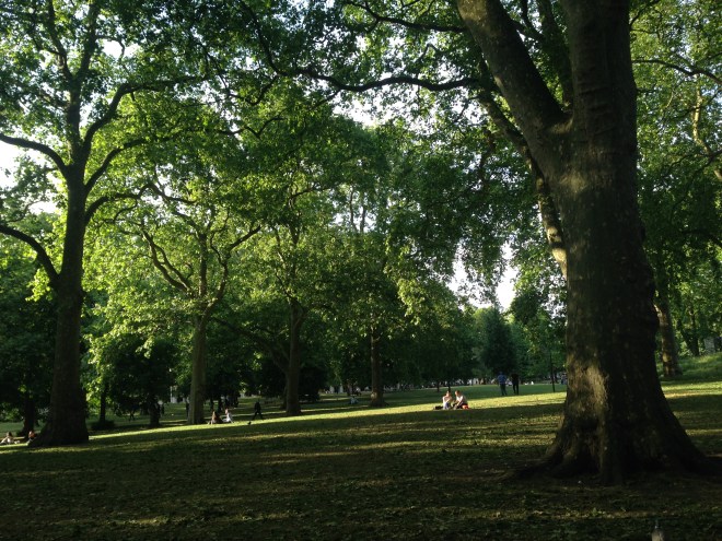 St James's Park... Peaceful under the trees