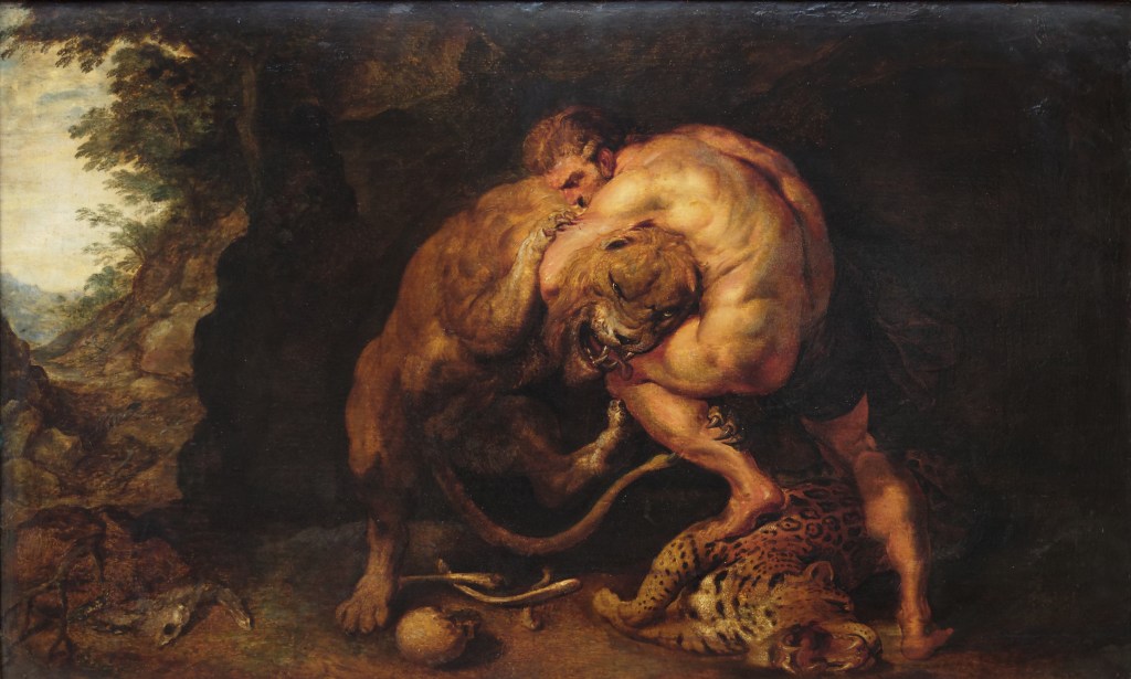 Was Herakles This Anxious Before He Fought The&nbsp;Lion?